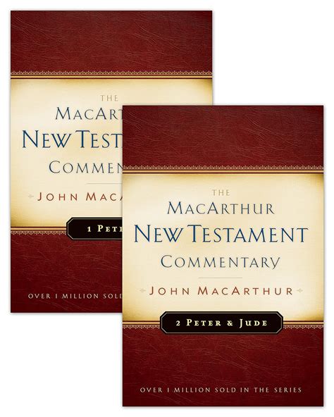 1 and 2 Peter and Jude MacArthur New Testament Commentary Set MacArthur New Testament Commentary Series Doc