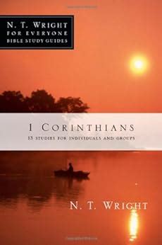 1 corinthians n t wright for everyone bible study guides PDF
