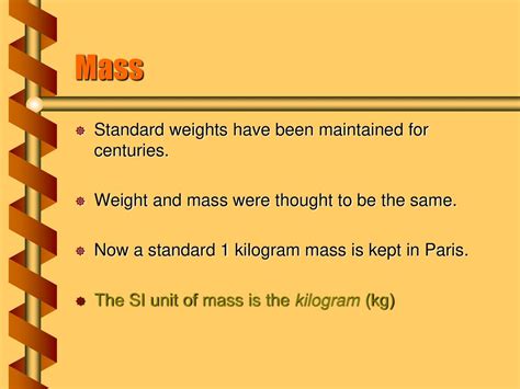 1 kg: The Primary Standard of Mass