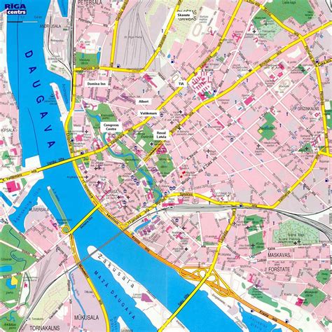 1 latvia and riga travel reference map 1460 000 or 8 000 Doc