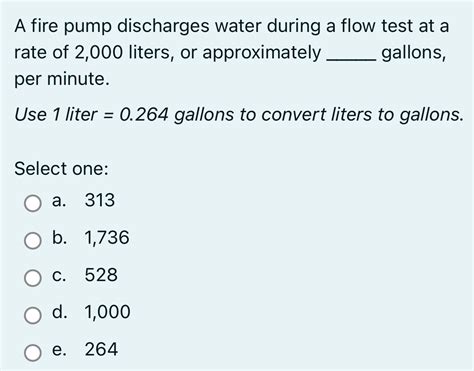 1 liter = approximately 0.264 gallons