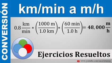 1 min km = 60 km/h