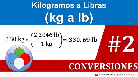 1 quilograma (kg) = 2,20462 libras (lb)