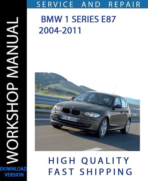 1 series e87 workshop manual Epub