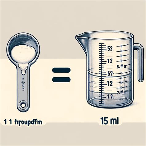 1 tablespoon = 15ml