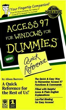 1-2-3 97 For Windows for Dummies Quick Reference Reader