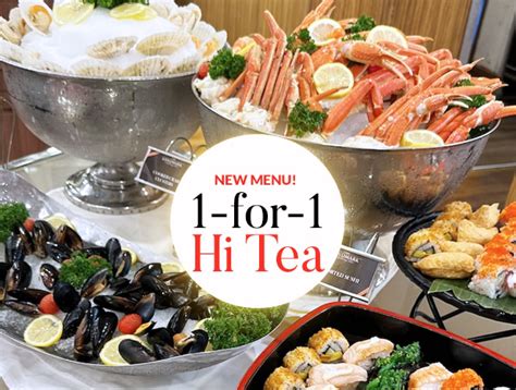 1-for-1 high tea promotion 2022