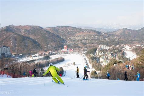 1. 楊平滑雪場 (Yangpyeong Ski Resort)