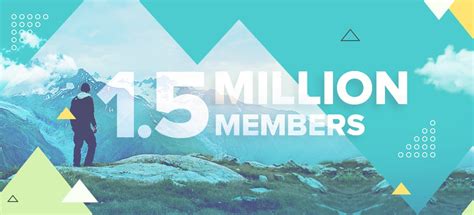 1. 5 Million+ Members