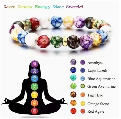 1. 7-Chakra Stretch Crystal Bracelet: Harmony and Balance