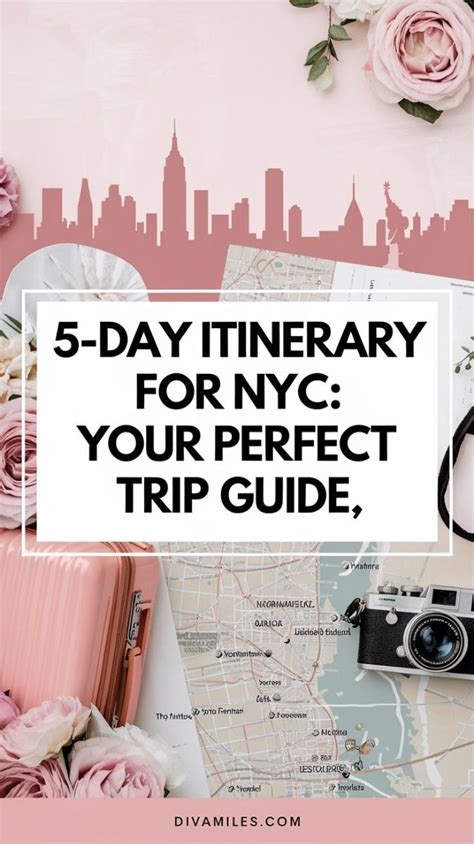 1. A 5-day trip to New York City