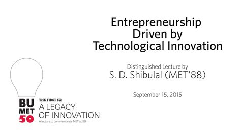 1. A Legacy of Innovation