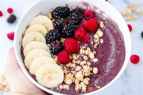 1. Acai Bowl (500 calories)