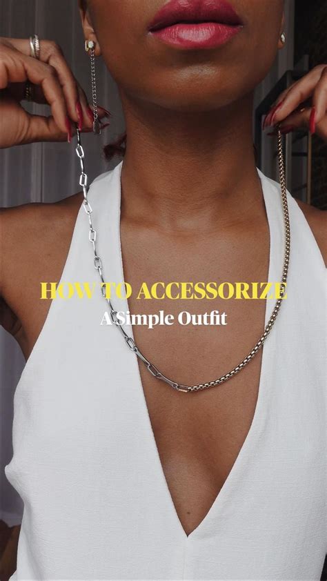 1. Accessorize with Bold Jewelry