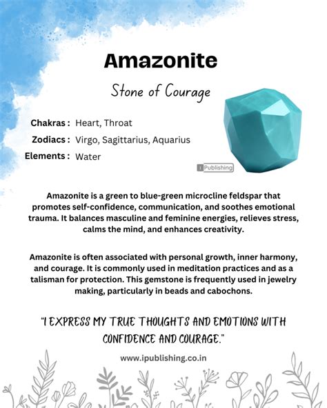 1. Amazonite Meaning: Hope's Eternal Guide