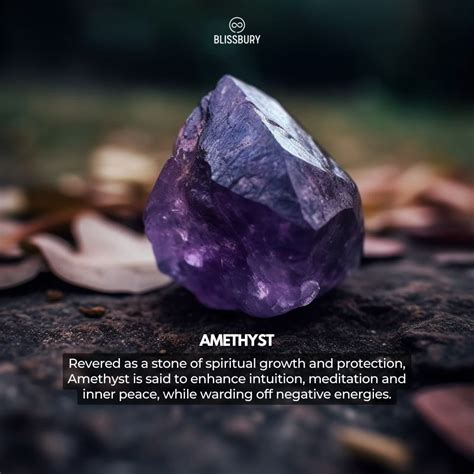 1. Amethyst: The Symbol of Serenity and Spirituality