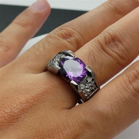 1. Amethyst Rings