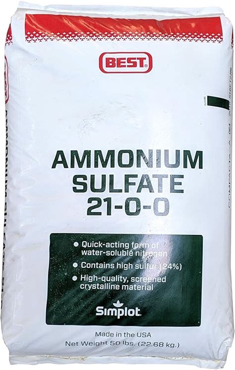 1. Ammonium Sulfate (21-0-0)