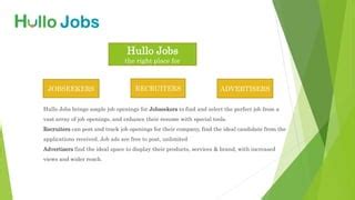 1. Ample Job Openings: