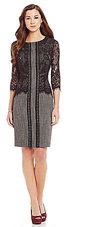 1. Antonio Melani Beaded Lace Sheath Dress