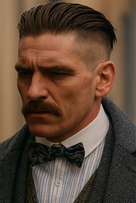 1. Arthur Shelby's Slicked-Back Undercut