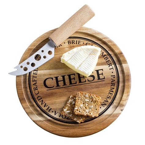 1. Artisan Cheeseboard and Knife Set: