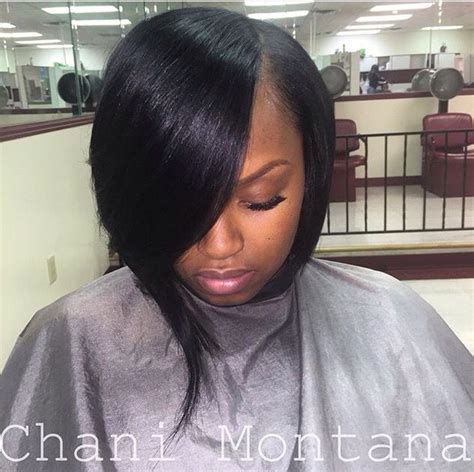 1. Asymmetrical Bob Weave