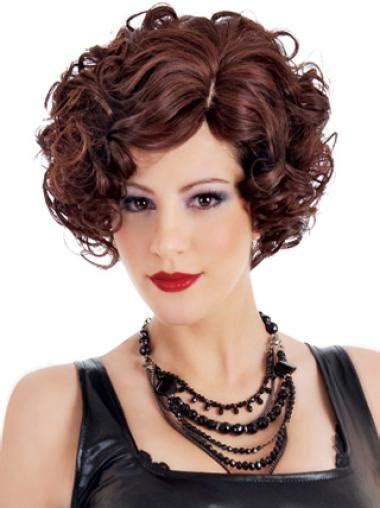 1. Auburn Curly Short Classic Wigs VS Human Hair: A Tale of Two Textures