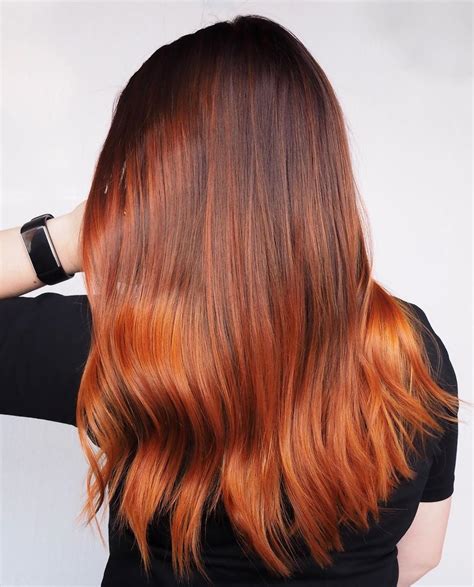 1. Auburn to Copper Ombre