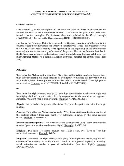 1. Authorized Models: