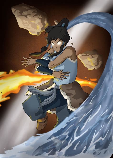 1. Avatar State Korra by @helloitsmomo