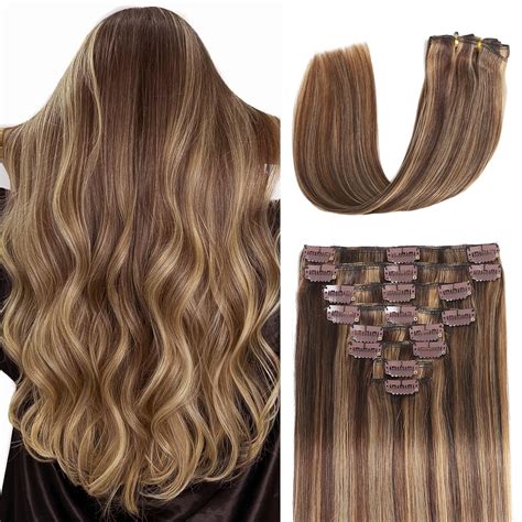 1. Bellami Remy Human Hair Clip-In Extensions