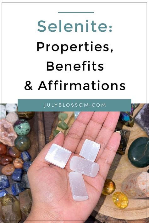 1. Benefits of Selenite Water