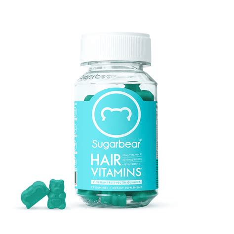 1. Best Overall: SugarBearHair Hair Vitamins