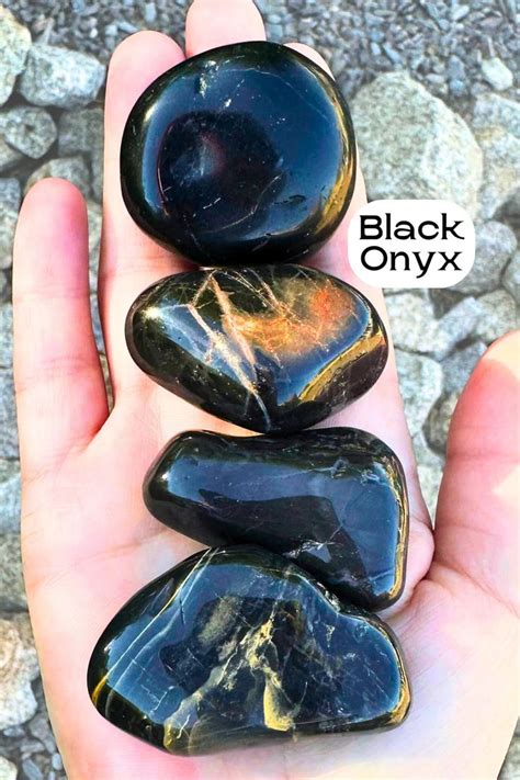 1. Black Onyx: The Stone of Strength and Purpose