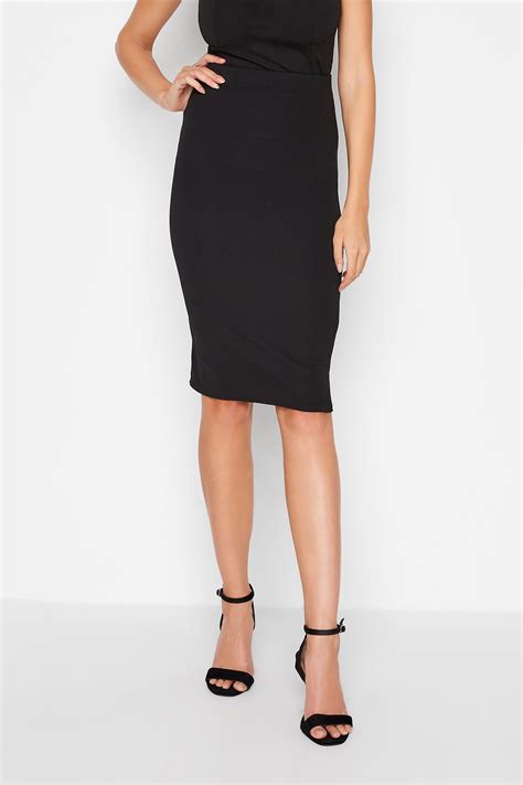 1. Black Pencil Skirt: