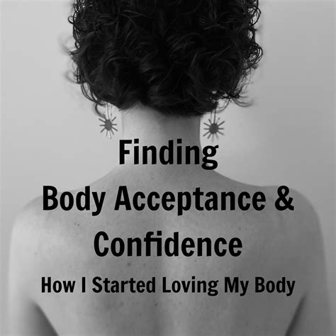 1. Body Acceptance and Confidence: