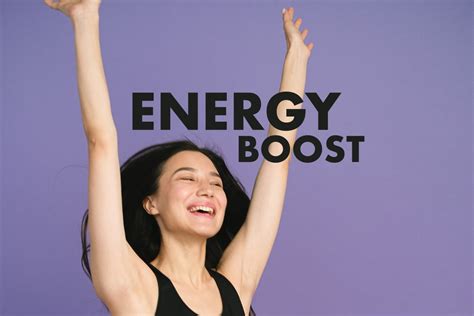 1. Boost Energy Levels: