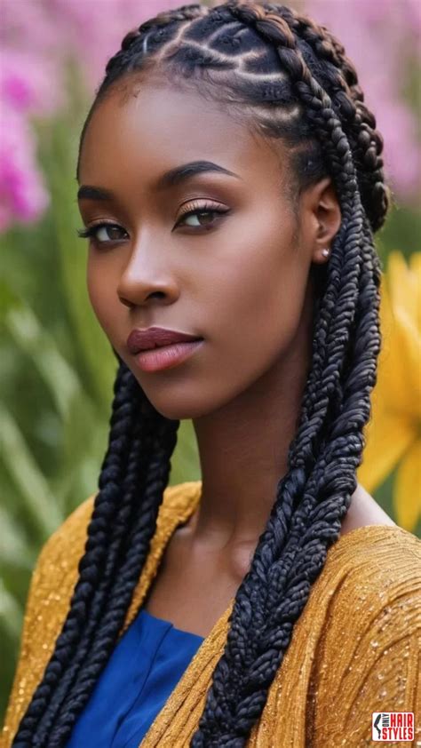 1. Box Braids: A Timeless Classic