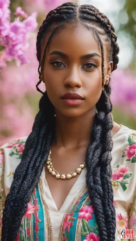 1. Box Braids: The Timeless Classic