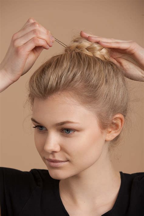 1. Braided Bun