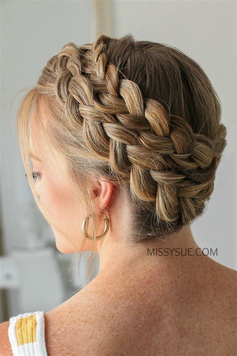 1. Braided Crown: