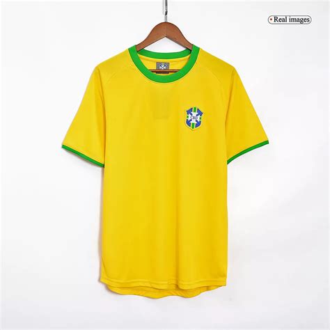 1. Brazil 1970 Home Jersey