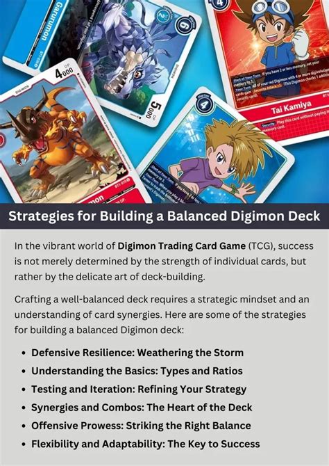 1. Build a balanced deck: