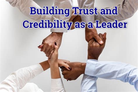 1. Building Trust and Credibility: