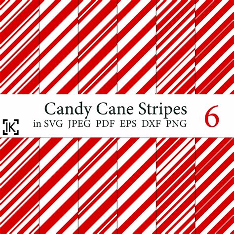 1. Candy Cane Stripes