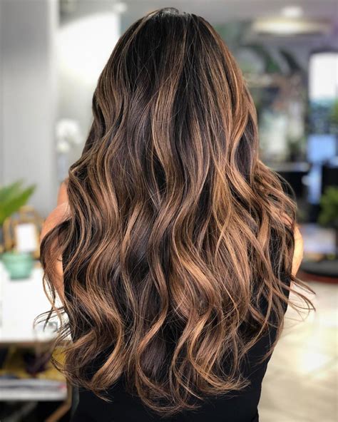 1. Caramel Brown Balayage