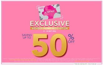 1. Cardholder Exclusive: Save Up to 50%