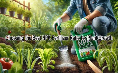 1. Choose a Fertilizer with the Right NPK Ratio