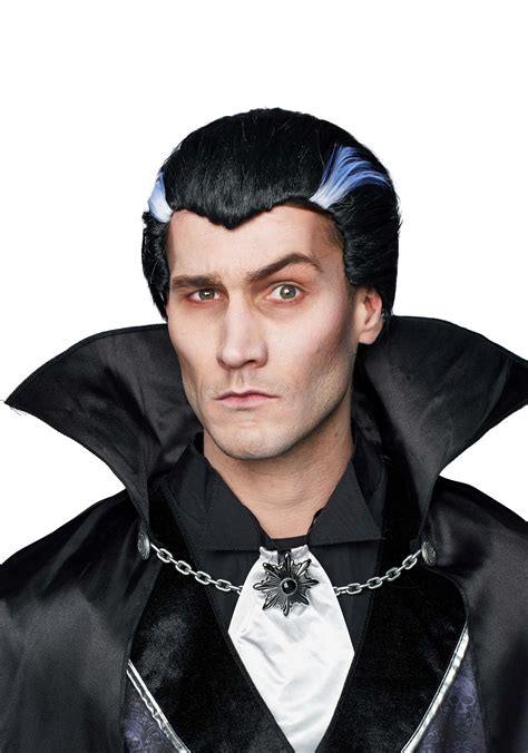 1. Classic Dracula Wig: